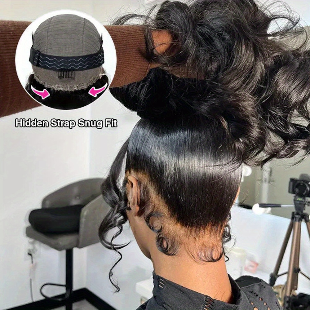 Wig HD 360 Full Lace dengan Ta - Eyelash Extension Natural Look ulasan dan harga