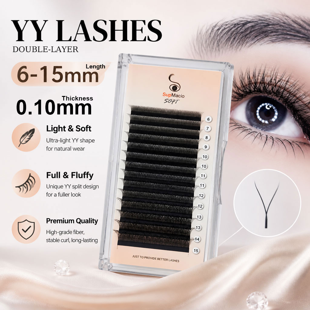 Supmacio 0.10 Mm YY Bulu Mata  - Eyelash Extension Human Hair ulasan dan harga