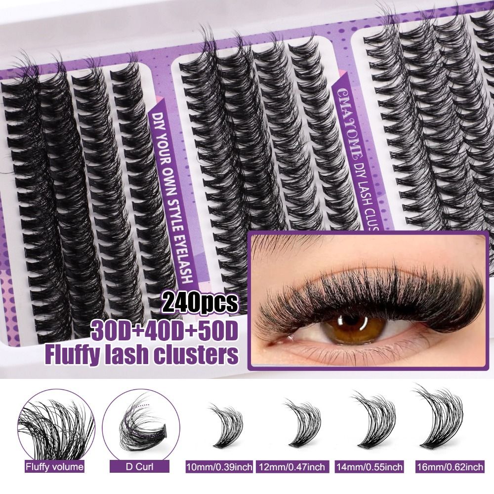 Bulu Mata Palsu dengan Tampila - Eyelash Extension Look ulasan dan harga