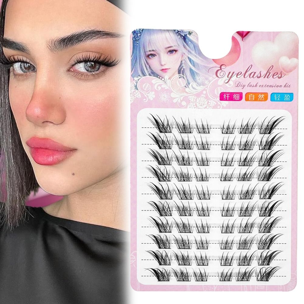 Bulu Mata Cluster Mata Kucing  - Eyelash Extension For Asian Eyes ulasan dan harga